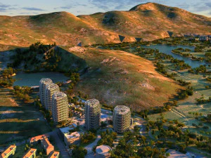 도시 건물 3D 모델