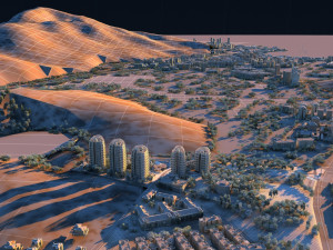 city building Model 3D