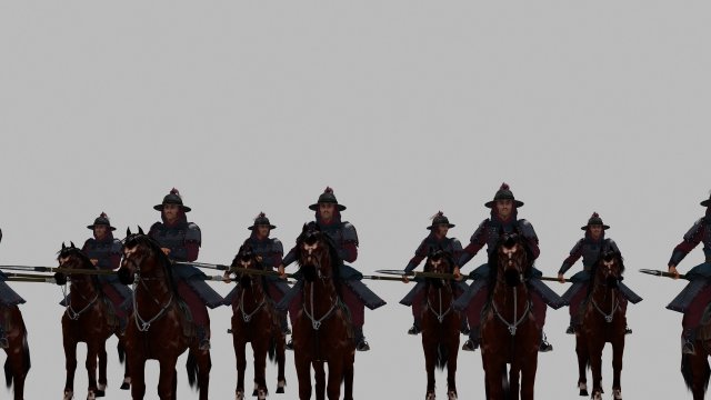 ancient general Model 3D .c4d .max .obj .3ds .fbx .stl .blend 