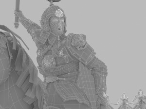 ancient general Model 3D