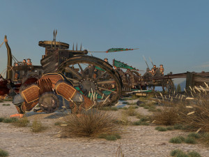 ancient battlefield Model 3D