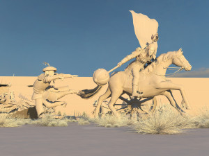 ancient battlefield 3Dモデル