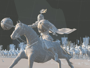 ancient battlefield Model 3D