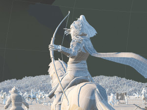 ancient battlefield 3D 模型