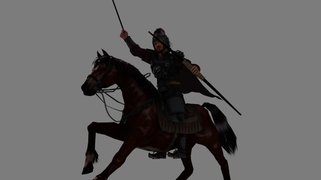 ancient general 3D Модель .c4d .max .obj .3ds .fbx .stl .blend 