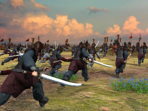 antiguo campo de batalla Modelo 3D