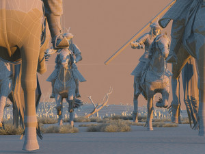 ancient battlefield Modèle 3D