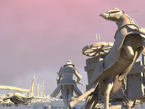 ancient generals 3D Model