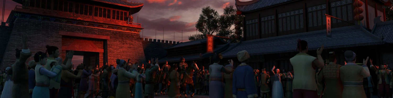 general into the city 3D Model .c4d .max .obj .3ds .fbx .stl .blend 
