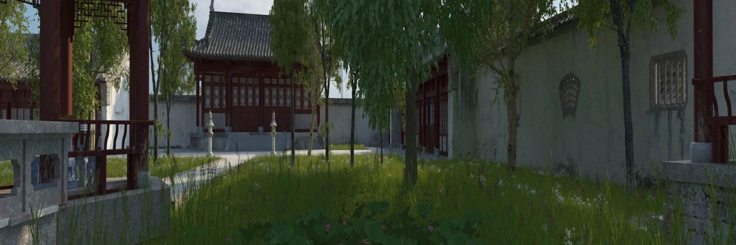 древняя архитектура 3D Модель .c4d .max .obj .3ds .fbx .stl .blend 