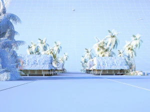 fiji 3D Model