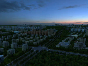 Şehir kurma 3D Model