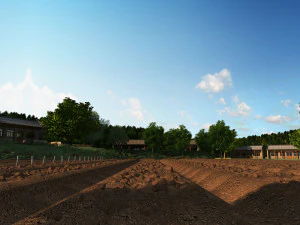 сільський 3D Модель