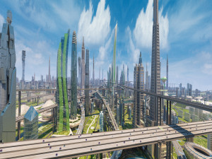future building 3D Model