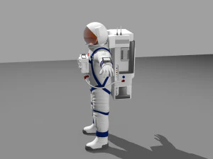 astronaut 3D Model