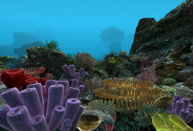 seabed 3D 模型 .c4d .max .obj .3ds .fbx .stl .blend 