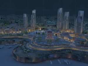 city building 3Dモデル