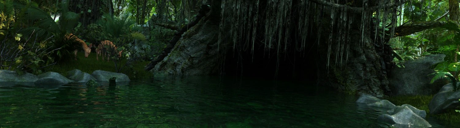 rainforest 3D Model .c4d .max .obj .3ds .fbx .stl .blend