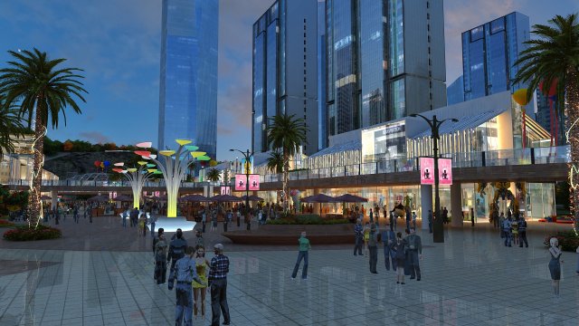 city building Modelo 3D .c4d .max .obj .3ds .fbx .stl .blend 
