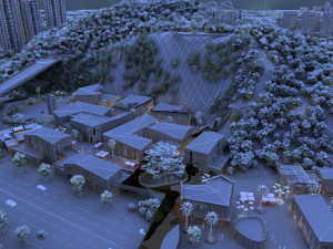 city building Modèle 3D