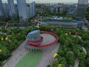 landscape table Modelo 3D