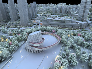landscape table Modelo 3D