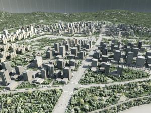 city building 3Dモデル