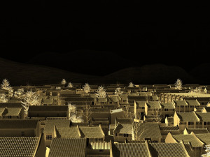 small town Modelo 3D