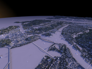 island city Model 3D