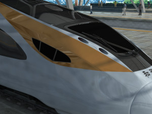 train Modelo 3D
