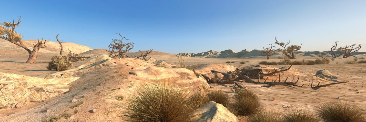 desert 3D Model .c4d .max .obj .3ds .fbx .stl .blend 