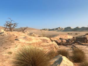 desert Model 3D