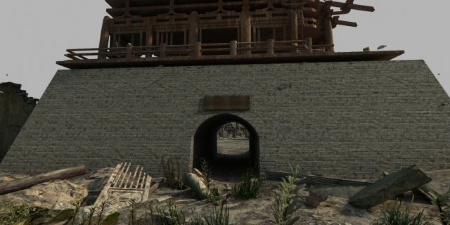 ruins Modelo 3D .c4d .max .obj .3ds .fbx .stl .blend 