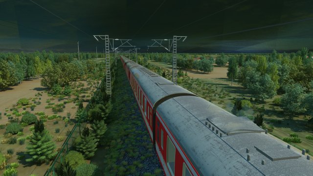 train Model 3D .c4d .max .obj .3ds .fbx .stl .blend 