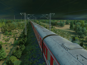 train Modelo 3D