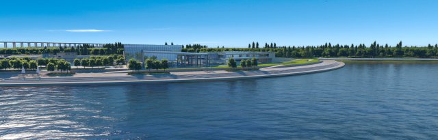lakeside Model 3D .c4d .max .obj .3ds .fbx .stl .blend