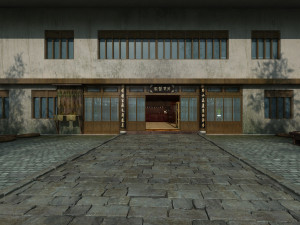 chinese medicine shop 3D Model