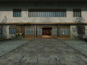 chinese medicine shop 3D Model