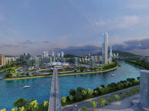 城市建设 3D 模型