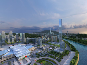 city building Model 3D