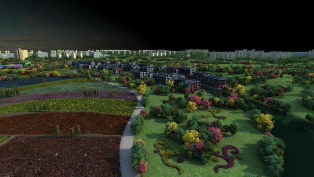 ancient town 3Dモデル .c4d .max .obj .3ds .fbx .stl .blend 