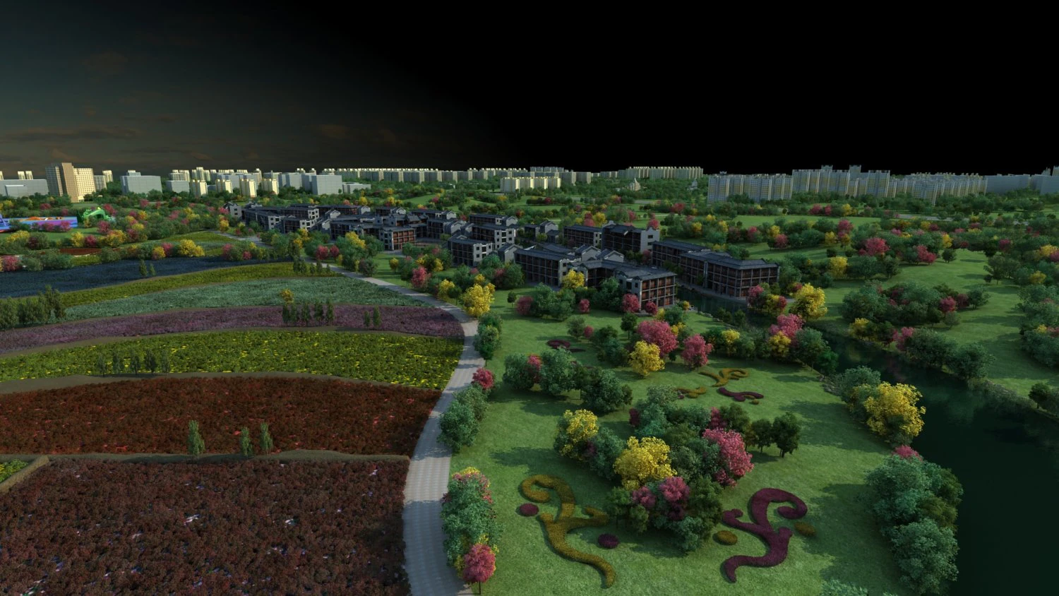 ancient town 3D Model .c4d .max .obj .3ds .fbx .stl .blend