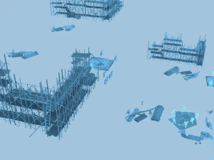 construction site 3D Model