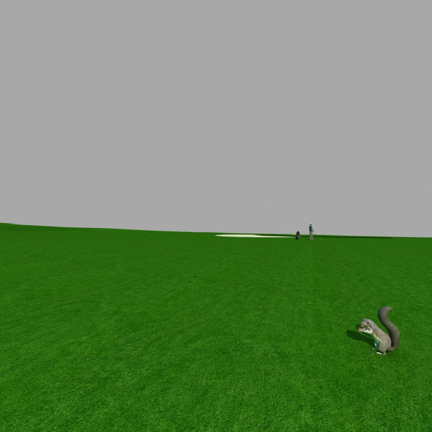 golf 3D Model .c4d .max .obj .3ds .fbx .stl .blend 