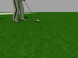 golf 3D Modell