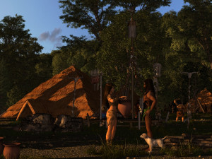 primitive tribe Modello 3D