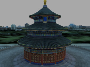 temple of heaven 3D-Modell