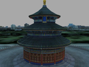temple of heaven 3D Model