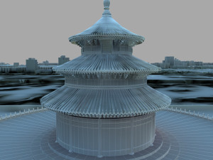 temple of heaven 3D-Modell