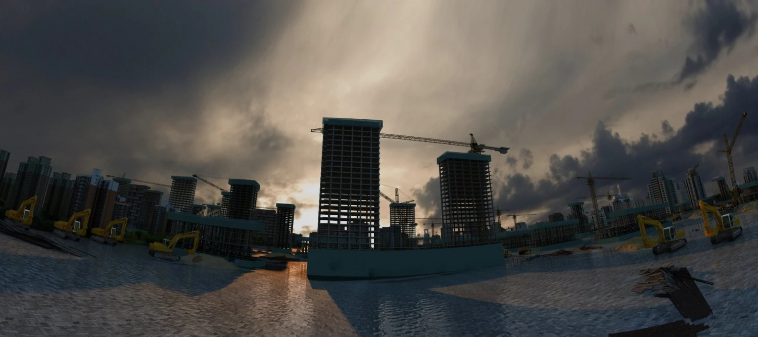 construction site 3D Model .c4d .max .obj .3ds .fbx .stl .blend 